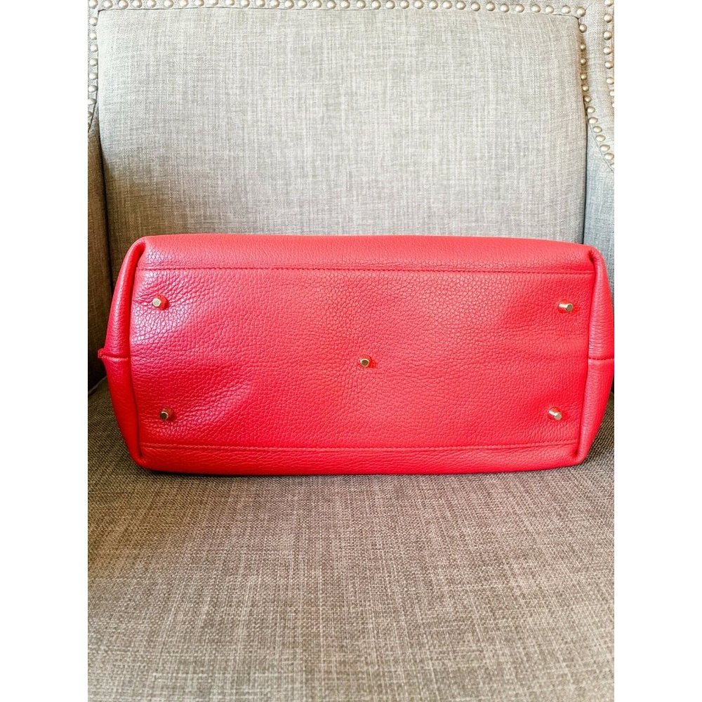 NWT Furla Luce Fragola Leather Tote 1049153 B BAFV - Picture 10 of 11